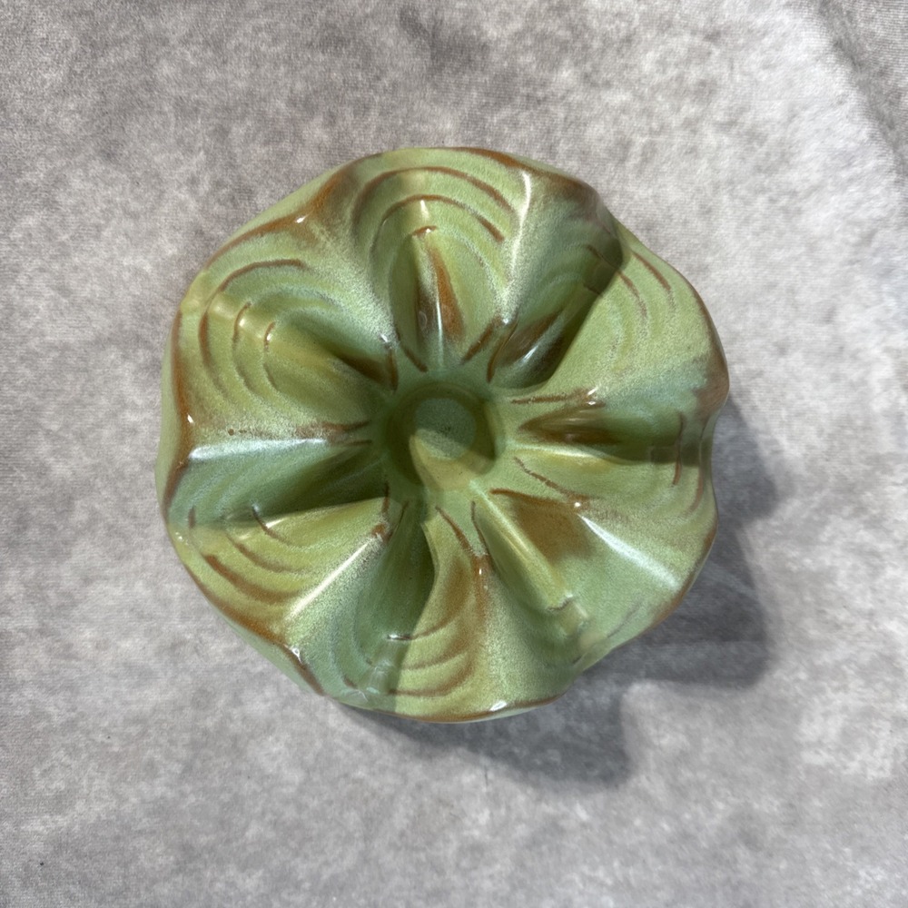 Frankoma WA1 Prairie Green Replacement Casserole Chafing Ceramic Warmer Base